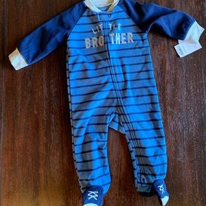 Little Brother Footie Onesie